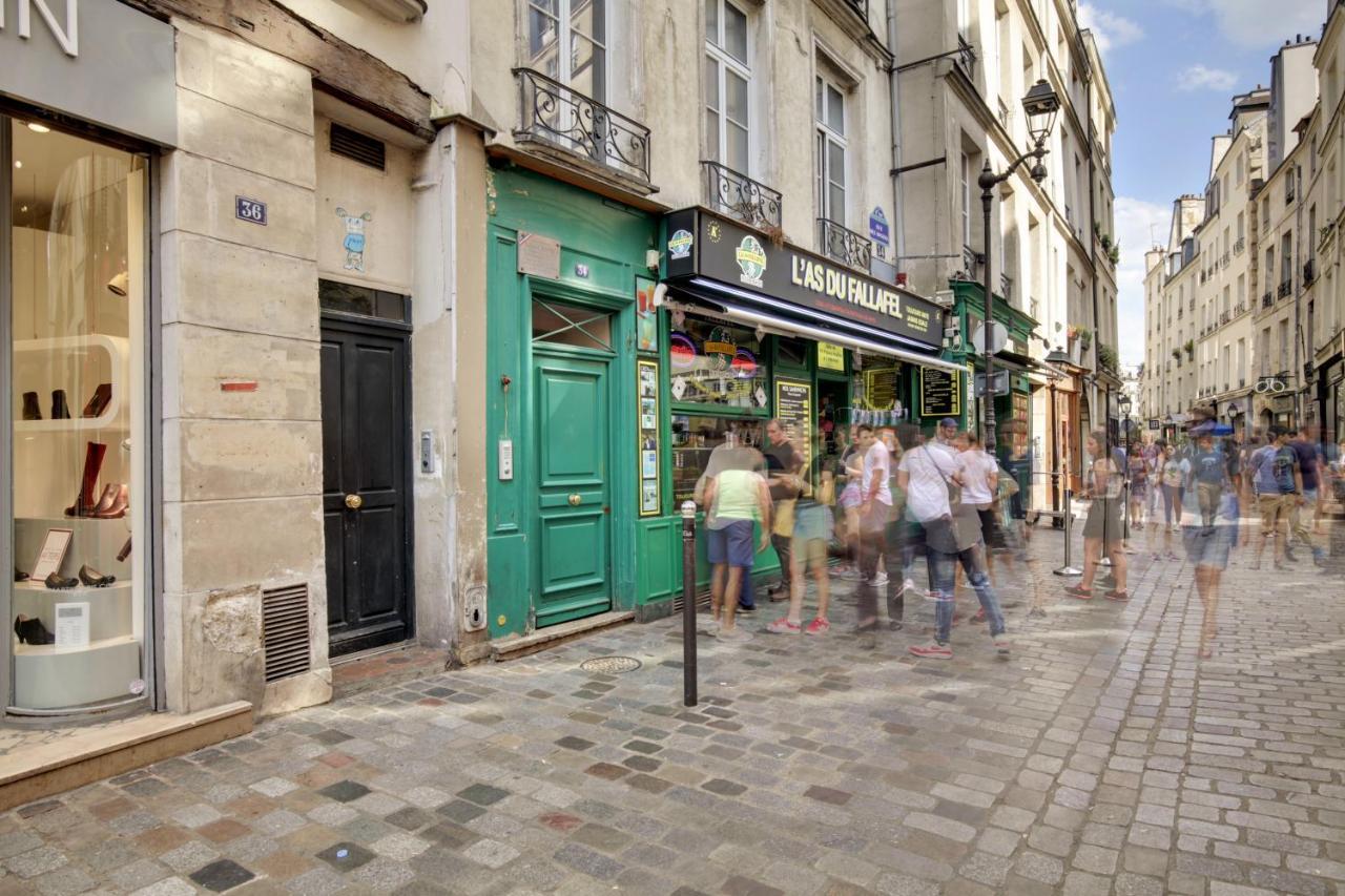 Apartamento Marais-Rue Des Rosiers Id 24 París Exterior foto